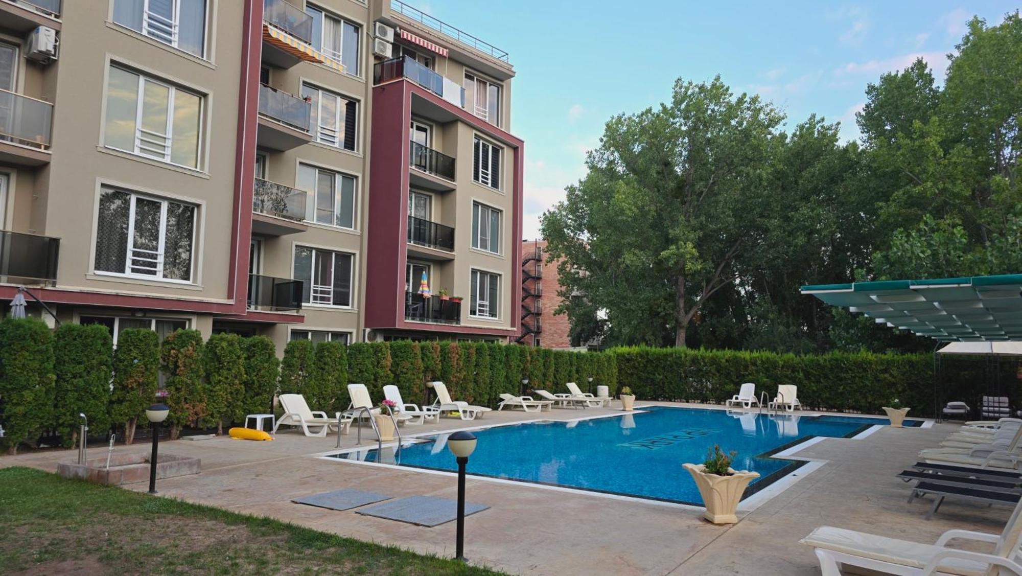 Уютные Апартаменты Vip Park Sunny Beach Buitenkant foto